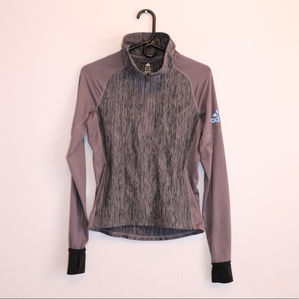 Adidas Quarter Zip Track Jacket